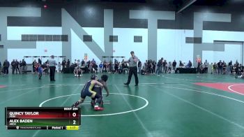 100 lbs Semifinal - Alex Baden, ARCH vs Quincy Taylor, PERK