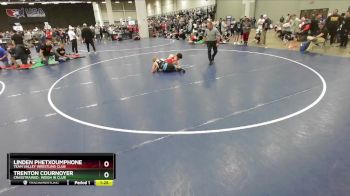 126 lbs Champ. Round 2 - Linden Phetxoumphone, Team Valley Wrestling Club vs Trenton Cournoyer, CrassTrained: Weigh In Club