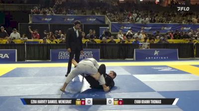 Evan Khanh Thomas vs Ezra Harvey Samuel Wenegrat 2026 Pan Kids Jiu-Jitsu IBJJF Championship
