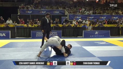 Evan Khanh Thomas vs Ezra Harvey Samuel Wenegrat 2026 Pan Kids Jiu-Jitsu IBJJF Championship