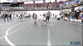 52 lbs Round Of 32 - Colt Graham, Ada vs Adan Reza, Watonga Youth Wrestling