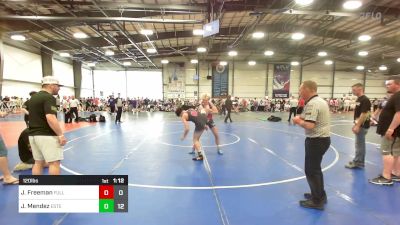 120 lbs Rr Rnd 2 - Jaxon Freeman, Full House Athletics vs Jayden Mendez, Estebuilt WC