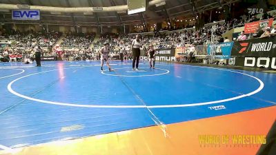 64 lbs Round Of 32 - Ledger Wright, Powerhouse Wrestling vs Wyatt Messiha, Sunkist Kids Monster Garage