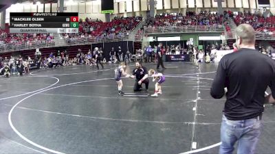 51-52 lbs Quarterfinal - Harley Botha, Garden County Wrestling Club vs Macklee Olsen, GI Grapplers