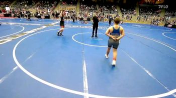 Rr Rnd 2 - Tristan Mowdy, Checotah Matcats vs Kevin Linville, Skiatook Youth Wrestling 2022-23