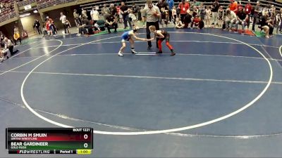 59 lbs Cons. Round 3 - Bear Gardineer, Gold Rush vs Corbin M Smuin, Uintah Wrestling