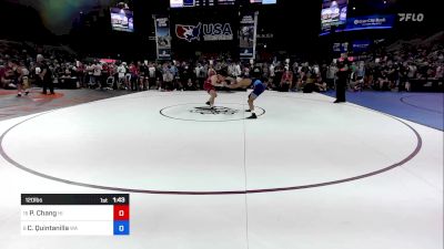 120 lbs Cons 16 #1 - Paliku Chang, HI vs Czar Quintanilla, WA