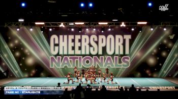 FAME NC - Starlights [2026 L2 Youth - Flex - Small Day 2] 2026 CHEERSPORT National All Star Cheerleading Championship