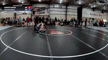 65 kg Cons. Round 4 - Khimari Manns, Eagle Club vs Seamus Mack, Lehigh Valley Wrestling RTC