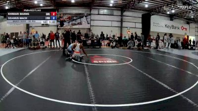 65 kg Cons. Round 4 - Khimari Manns, Eagle Club vs Seamus Mack, Lehigh Valley Wrestling RTC
