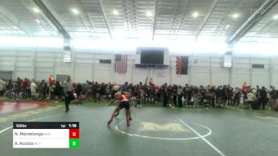 126 lbs Round Of 16 - Nolan Montelongo, Riverside Rascals vs Aaron Acosta, No Team