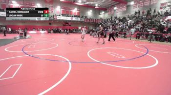 132 lbs Champ. Round 2 - Daniel Gonzalez, Othello vs Logan Wise, Deer Park