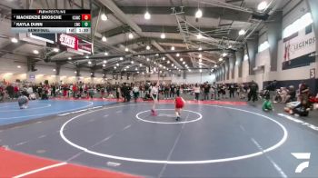 132 lbs Semifinal - Kayla Dunn, Labyrinth Wrestling Club vs Mackenzie Drosche, Katy Area Wrestling Club