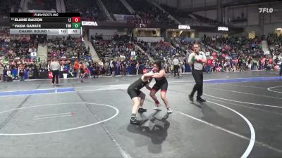 110 lbs Champ. Round 1 - Elaine Dalton, Lion Elite vs Vaida Garate, The Best Wrestler