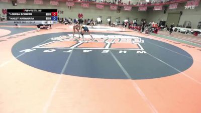 124 A Quarterfinal - Louisa Schwab, Menlo College vs Haley Narahara, Menlo College
