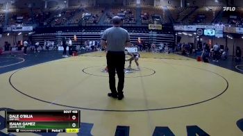 125 lbs Semifinal - Isaiah Gamez, Adams State vs Dale O`Bilia, EAP OTC