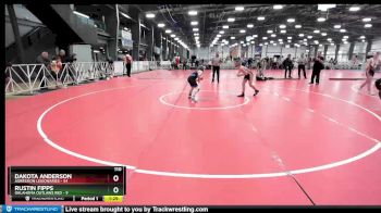 110 lbs Rd# 5- 3:45pm Friday Final Pool - Dakota Anderson, Agression Legionaries vs Rustin Fipps, Oklahoma Outlaws Red