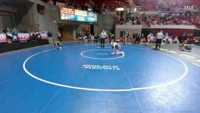 130 lbs Round 4 - Semis (4 Team) - ISABELLA MUELLER, Leander Glenn vs Ariana Criado-Silvar, Lubbock