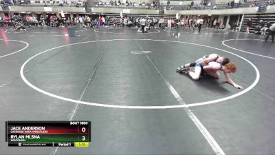 136 lbs 3rd Place Match - Jace Anderson, LaCrosse Area Wrestlers vs Rylan Mlsna, Wisconsin