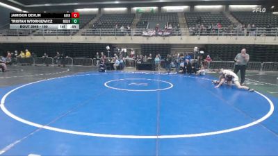 160 lbs 3rd Place - Jamison Devlin, Harrison Township vs Tristan Wtorkiewicz, Mount Pleasant
