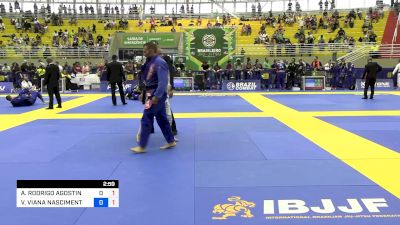 ANDREI RODRIGO AGOSTINHO vs VYNYSSYUS VIANA NASCIMENTO 2024 Brasileiro Jiu-Jitsu IBJJF