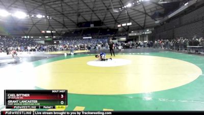 84 lbs Cons. Round 4 - Cael Bittner, UP Outlaw WC vs Grant Lancaster, Port Angeles Wrestling Club