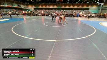 157 lbs Cons. Round 2 - Isaak Villasenor, Union Mine vs Ezekiel Bellanca, Placer