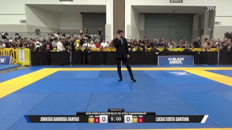 Lucas Costa Santana vs Jonatas Barbosa Dantas 2025 World Master IBJJF Jiu-Jitsu Championship