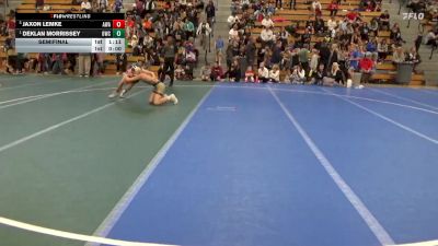 105 lbs Semifinal - Deklan Morrissey, Outlaw Wrestling Club vs Jaxon Lemke, Askren Wrestling Academy