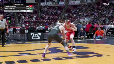 133 lbs Consi 4 - Chase Homan, Hamburg vs Liam Lawler, Bishop McDevitt