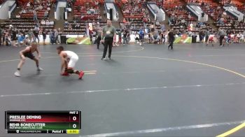 90 lbs Round 1 - Preslee Deming, Warrior RTC vs Behr Bonecutter, Mothman Wrestling Club