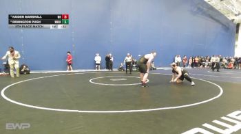 285 lbs 5th Place Match - Remington Pugh, Wichita-Haysville Campus HS vs Kaiden Marshall, Washburn Rural