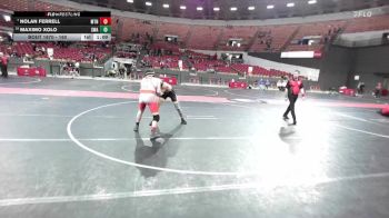 160 lbs 3rd Place Match - Maximo Xolo, Sarbacker Wrestling Academy vs Nolan Ferrell, Askren Wrestling Academy