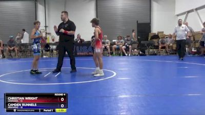 77 lbs Round 4 (6 Team) - Christian Wright, Louisiana vs Camden Runnels, Arkansas