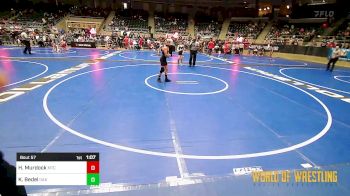 100 lbs Semifinal - Harrison Murdock, MTC vs Kameron Bedel, Oak Hills Youth