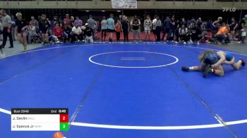 130 lbs 7th Place - Jamison Devlin, Mullica Hill vs Johnny Spence Jr, Marydeli