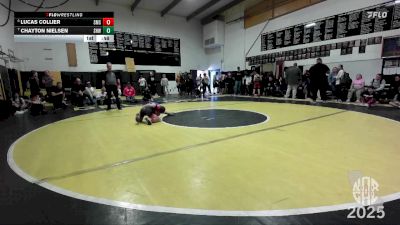 76 lbs Cons. Round 5 - Chayton Nielsen, Spring Hills Wrestling vs Lucas Collier, Sutter Middle School