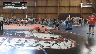 152 lbs Quarterfinal - Nicholas Genin, Metrowest United vs Kadin Martin, Scoring Edge