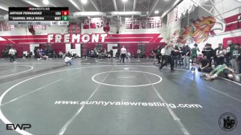 132 lbs Champ. Round 1 - Arthur Fernandez, Los Banos vs Gabriel Dela Rosa, Monterey