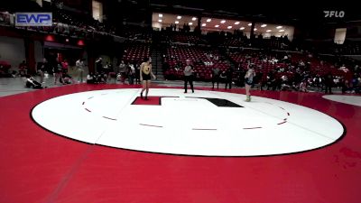 110 lbs Round Of 16 - Jocelyn Lopez, Jay High School vs Brooklynn Huggins, El Reno High School Girls