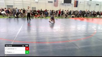 78 lbs Rr Rnd 1 - Julian Lawrence, Red Wave WC vs Paulele Peters, LV Bears WC