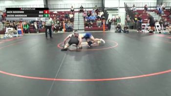 165 lbs Round 2 (16 Team) - Jack Goodwin, Broomfield vs Jacob Anderson, Moorcroft