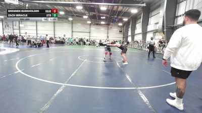 195 lbs Rr Rnd 3 - Brennen Burkholder, Keene Gladiators - HSB vs Zach Miracle, Attrition Wrestling Gold - HSB