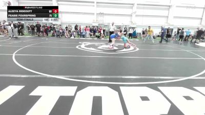 107.6-118 lbs Semifinal - Aleeya Rideoutt, WV vs Feabie Fourspring, PA