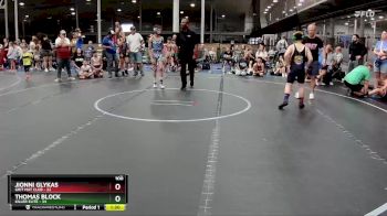 100 lbs Placement (4 Team) - Thomas Block, Killer Elite vs Jionni Glykas, Grit Mat Club