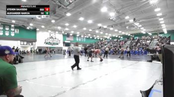 285 lbs Champ. Round 1 - Alexander Garcia, Pacifica/Oxnard vs Steven Saucedo, Orange Vista