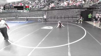 4A 140 lbs Quarterfinal - Kasi Hutchinson, Highland vs Blayke Hess, Bear River