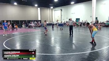 120 lbs Round 5 (6 Team) - Hudson Harlow, Nebraska Smash (Dev A) vs Lajuan Ingraham, Florida Pitbulls