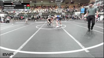 140 lbs Consi Of 8 #2 - Channing Dunn, Kingfisher YellowJackets vs Noah Porter, Shelton Wrestling Academy