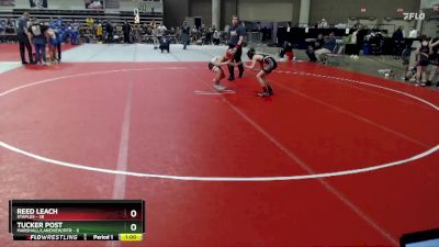 84 lbs Placement (4 Team) - Reed Leach, Staples vs Tucker Post, Marshall/Lakeview/RTR